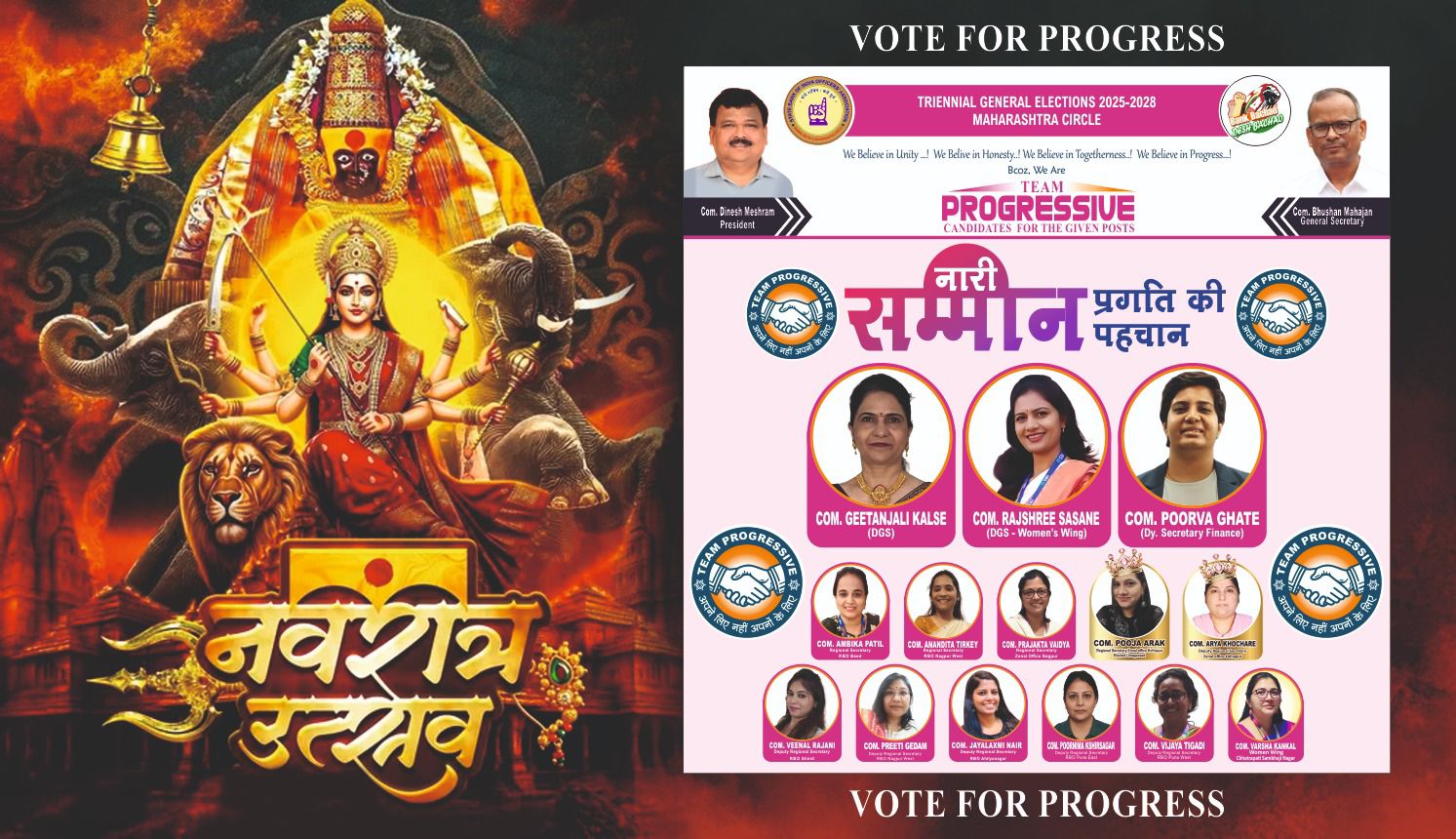 Team Progressive Banner